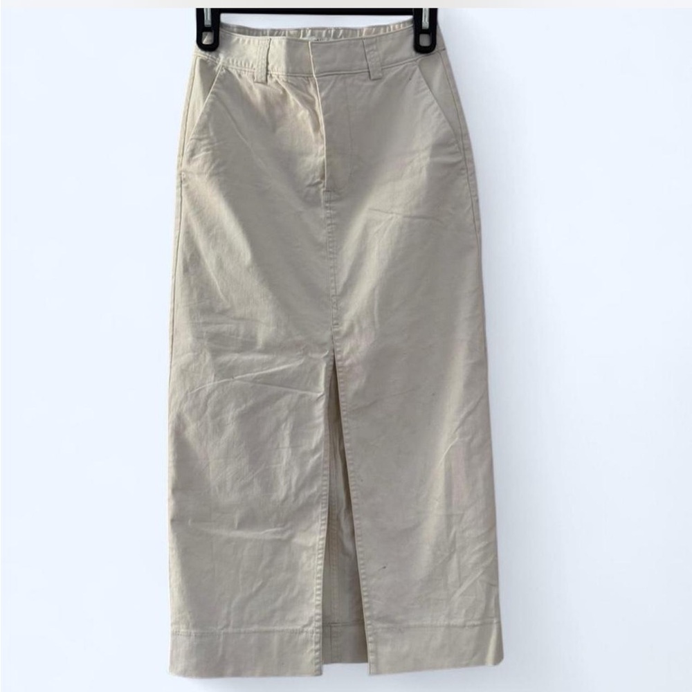 Abercrombie & Fitch Beige Chino Skirt